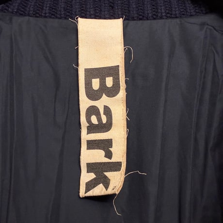 ▲訳あり商品▲ MADE IN ITALY製 Bark ニットダッフルコート ネイビー XSサイズ