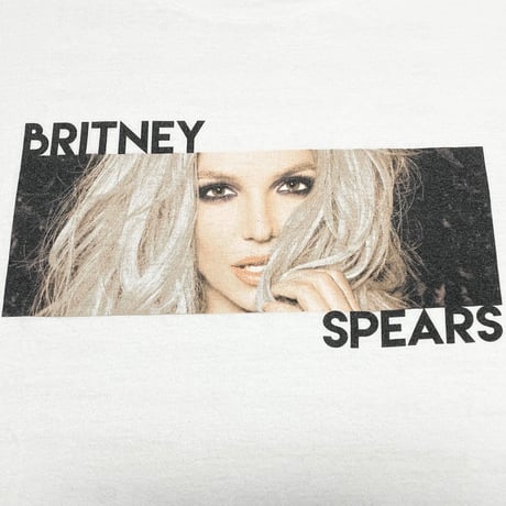 BRITNEY COLLECTION Britney Spears 2017年来日公演ライブプリントTシャツ ホワイト Mサイズ
