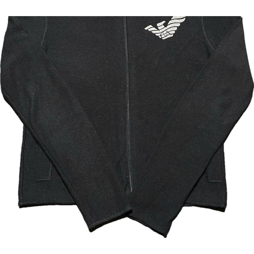MADE IN ITALY製 EMPORIO ARMANI フルジップウールパーカー MADE IN ITALY製 EMPORIO ARMANI フルジップウールパーカー