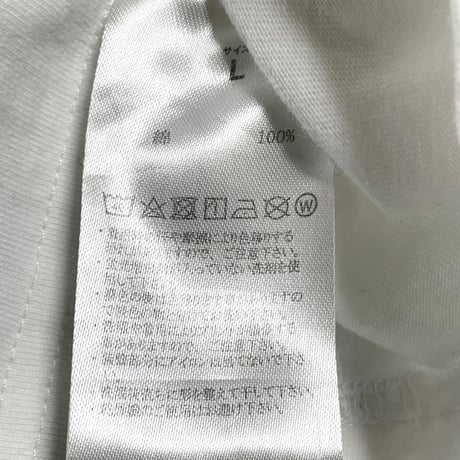 ▲訳あり商品▲ 1PIU1UGUALE3 RELAX VネックTシャツ ホワイト Lサイズ