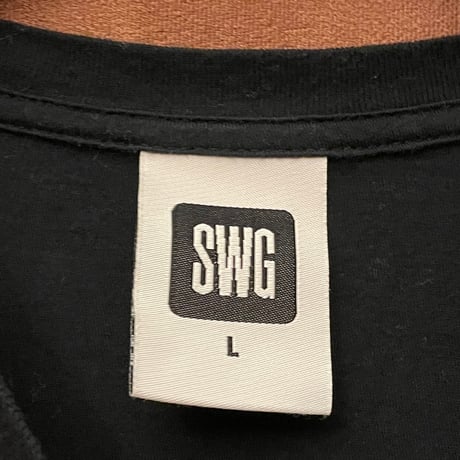 SWAGGER JESUSデザイン プリントTシャツ ブラック Lサイズ