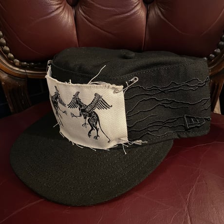 激レア NEW ERA × PHENOMENON 2011AWモデル Originators of the True Fitted ウールキャップ ブラック 7-3/8 58.7cm