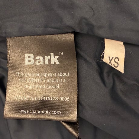 ▲訳あり商品▲ MADE IN ITALY製 Bark ニットダッフルコート ネイビー XSサイズ