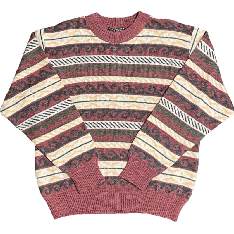 美品「BARNEYS NEW YORK」アルパカ混 ニットジャケット イタリア製 MI ファッション 美品「BARNEYS NEW YORK」アルパカ混 ニット