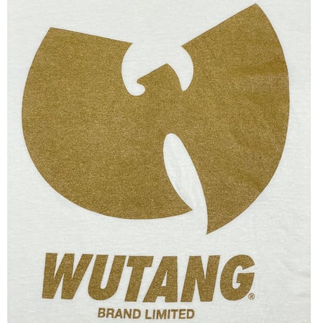 状態考慮 MADE IN USA製 WU-TANG BRAND LIMITED 半袖Tシャツ ホワイト Lサイズ
