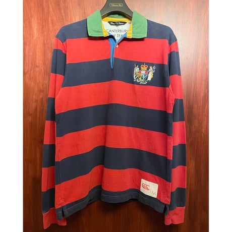 Vivienne Westwood 長袖 ポロシャツ ラガーシャツ ボーダー メンズ用 Vivienne Westwood ポロシャツ | SSENSE 日本