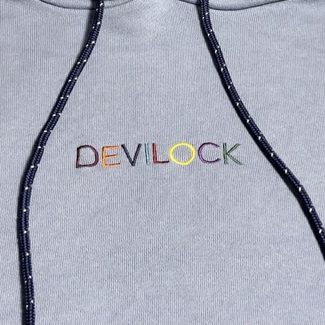 MADE IN JAPAN製 Devilock プルオーバーパーカー ブルーグレー Lサイズ
