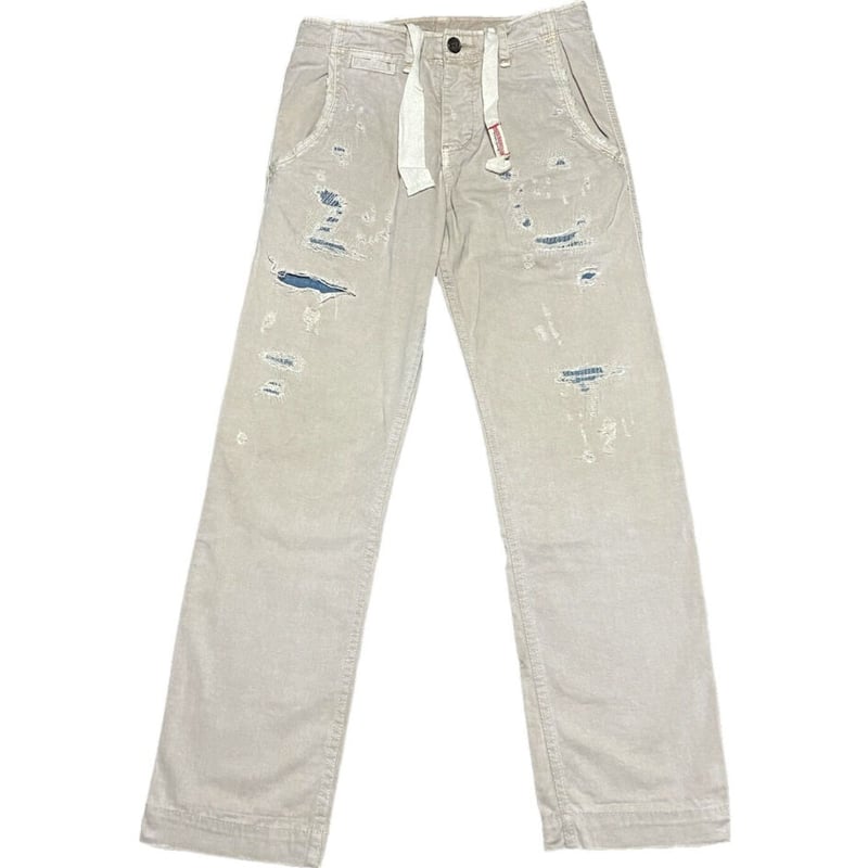 TRUE RELIGION ダメージ加工チノパンツ ベージュ W30サイズ | Ultimat