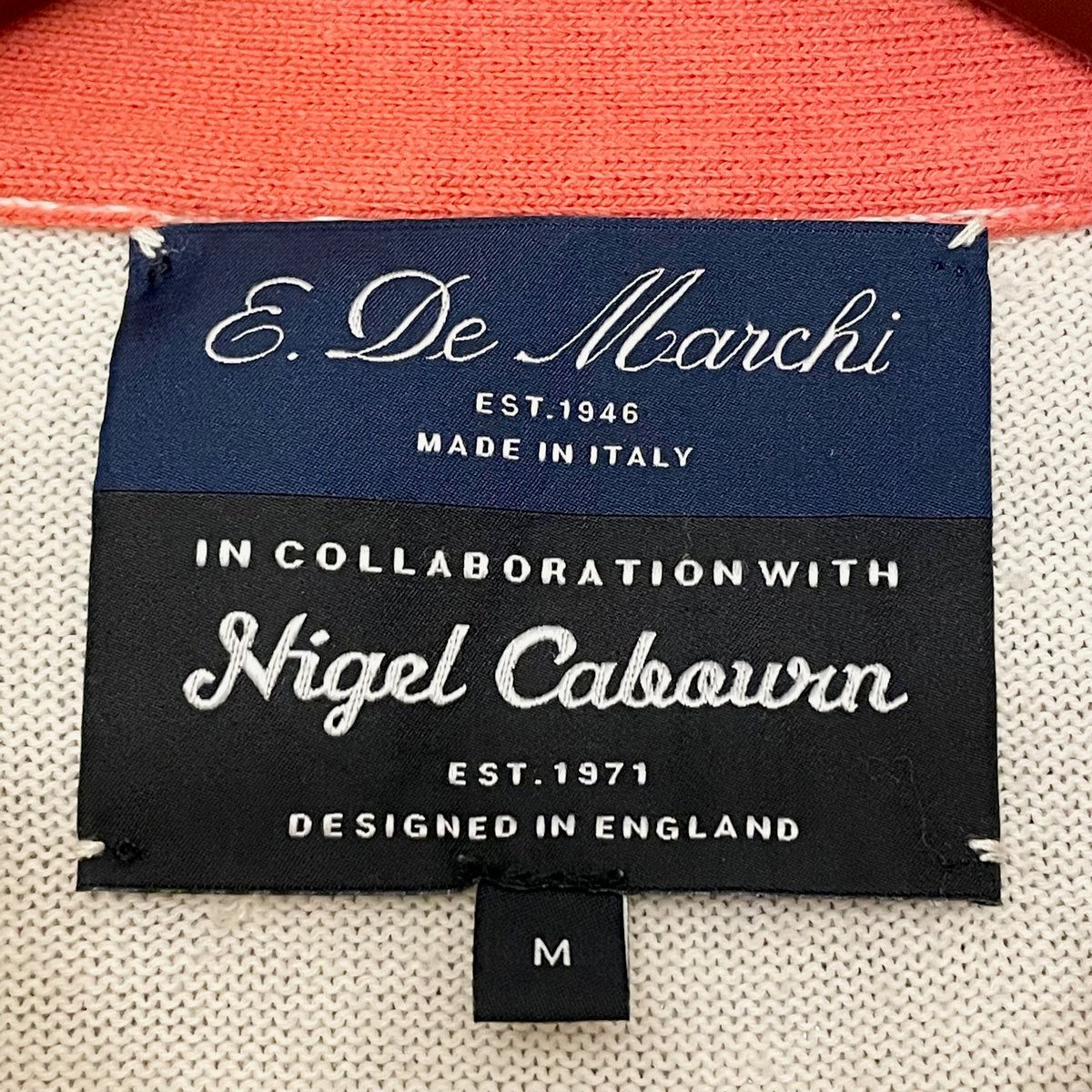 希少 MADE IN ITALY製 E. De Marchi 1946 × NIGEL CAB
