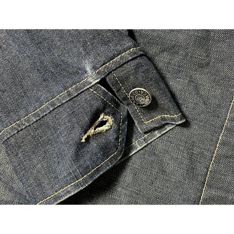 MADE IN USA製 Xlarge Denim フルジップデニムジャケット インディゴ Sサイズ