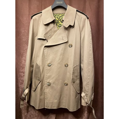 MADE IN JAPAN製 SWAGGER ショートトレンチコート ベージュ