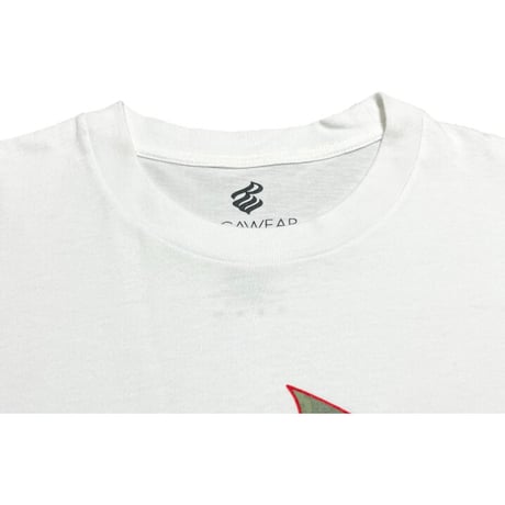 ROCAWEAR ロゴプリントTシャツ ホワイト Mサイズ