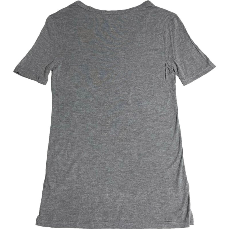 T by ALEXANDER WANG ポケット付きVネックTシャツ グレー XS T by ALEXANDER WANG ポケット付きVネックTシャツ グレー XS
