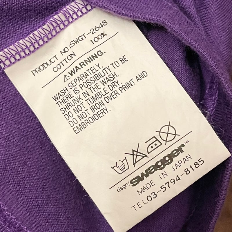 レア MADE IN JAPAN製 SWAGGER 10周年記念プリントTシャツ レア MADE IN JAPAN製 SWAGGER 10周年記念プリントTシャツ
