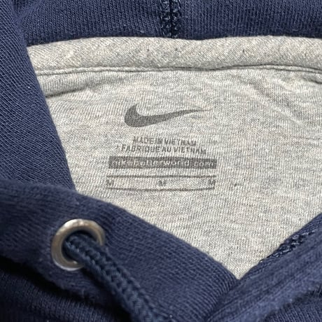NIKE CAROLINA プルオーバーパーカー ネイビー Mサイズ