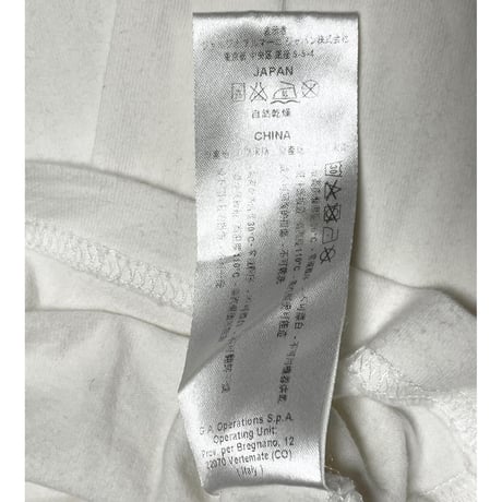 EA7 EMPORIO ARMANI 長袖ポロシャツ ホワイト Mサイズ
