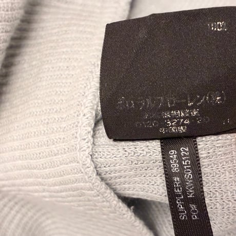 RALPH LAUREN RRL DOUBLE RL 長袖ニットサーマル ブルーグレー Sサイズ
