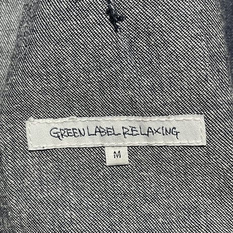 GREEN LABEL RELAXING ダンガリーテーラードジャケット インディゴ Mサイズ 本切羽仕様