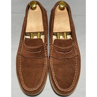 COLE HAAN スウェードローファー ブラウン 9サイズ