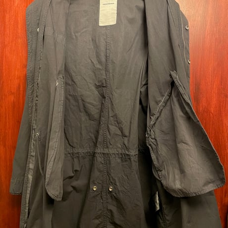 ▲訳あり商品▲ 激レア MADE IN JAPAN製 PHENOMENON 2015FWモデル ミリタリーモッズコート ブラック M/38サイズ