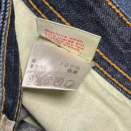 MADE IN USA製 ADRIANO GOLDSCHMIED デニムパンツ インディゴ W28サイズ