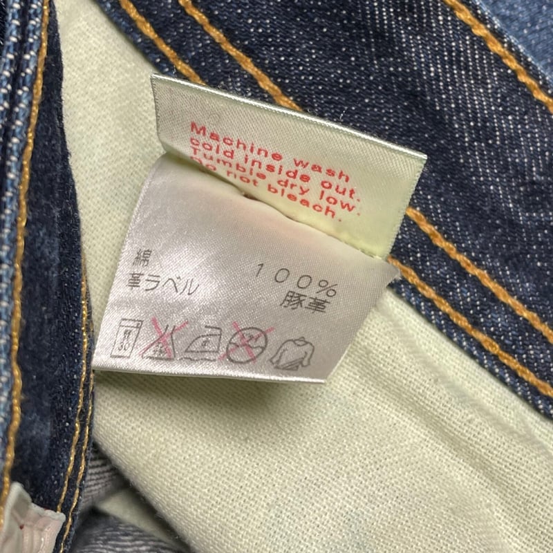 MADE IN USA製 ADRIANO GOLDSCHMIED デニムパンツ インディゴ W