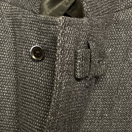 MADE IN JAPAN製 FRANCO PRINZIVALLI リネンコットンテーラードジャケット ネイビー 48サイズ