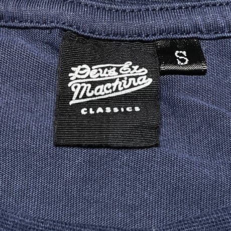 Deus Ex Machina 半袖ロゴTシャツ ネイビー Sサイズ