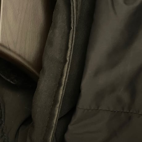 MADE IN CANADA製 CANADA GOOSE EDIFICE別注 ORFORD PARKA 脱着式コヨーテファー付きフードダウンジャケット ブラック Sサイズ