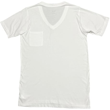 ▲訳あり商品▲ 【ユナイテッドアローズ取り扱い】MADE IN USA製 steven alan ポケット付きVネックTシャツ ホワイト Mサイズ