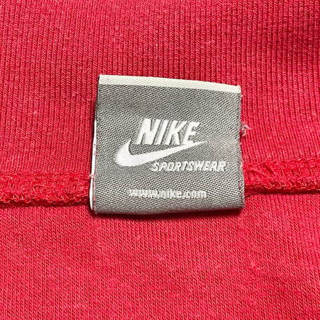 NIKE スウェットトラックジャケット レッド XLサイズ