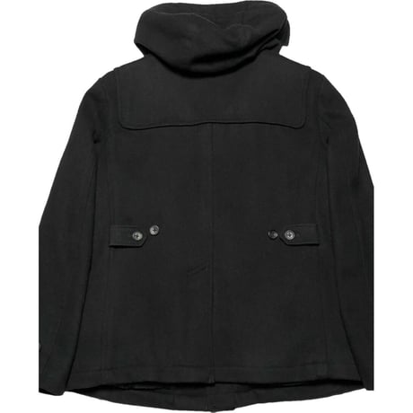 NANO UNIVERSE Wool&Cashmere ITALIAN MELTON ダッフルコート ブラック Mサイズ