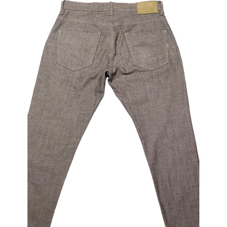 ☆タグ付き新古品☆ MADE IN ITALY製 SIVIGLIA テーパードパンツ ブラウン W33サイズ