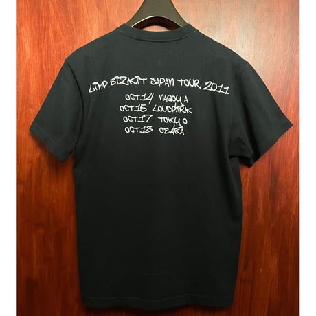 LIMP BIZKIT 「LIMP BIZKIT JAPAN TOUR 2011」 ライブプリントTシャツ SHOOTボディ ブラック Mサイズ
