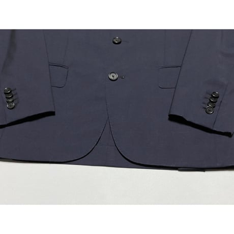 CARUSO ウールモヘヤ素材 テーラードジャケット ネイビー 44サイズ イタリア製