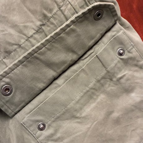 MADE IN ITALY製 90s～00s MARC JACOBS コットンアーミーベスト カーキ 44サイズ