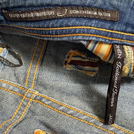 MADE IN ITALY製 JACOB COHEN J688 COMFORT ストレッチデニムパンツ ライトインディゴ W31サイズ