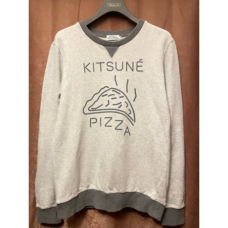 MADE IN PORTUGAL製 MAISON KITSUNÉ KISUNÉ TEE スウェットトレーナー グレー Sサイズ