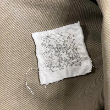 MADE IN JAPAN製 SWAGGER ダメージ加工ミリタリーコート ベージュ Lサイズ