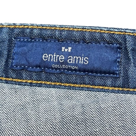 MADE IN ITALY製 entre amis GAGAモデル デニムパンツ インディゴ W30/44サイズ