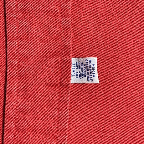 Ralph Lauren 長袖ボタンダウンシャツ エンジ Mサイズ