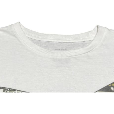 激レア MADE IN USA製 WU-TANG BRAND LIMITED 半袖プリントTシャツ ホワイト Mサイズ