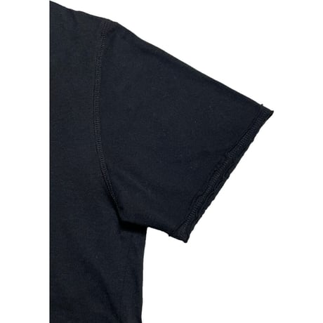 ☆タグ付き新古品☆ MADE IN ITALY製 WLG by Giorgio Brato レザーワッペン付きTシャツ ブラック Sサイズ
