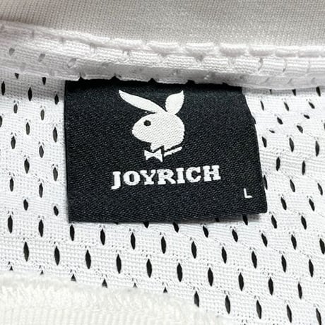 JOYRICH × PLAYBOY 半袖フットボールジャージー ホワイト Lサイズ