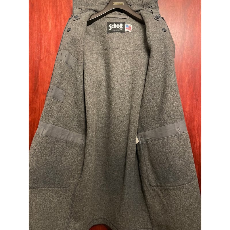 エドウィン商事取り扱い】 MADE IN USA製 Schott NYC ウールダッフル