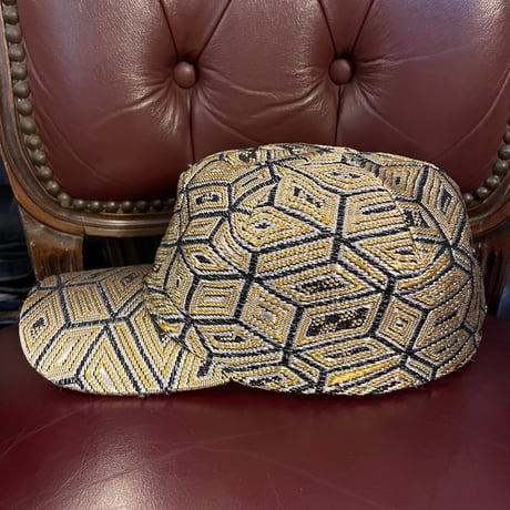 MADE IN ITALY製 Super Duper ハンドメイド ベースボールキャップ マルチカラー 57cm