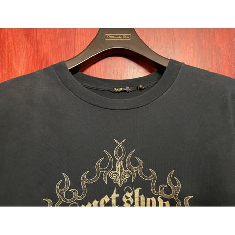 MADE IN USA製 Smet 長袖プリントTシャツ ブラック Sサイズ