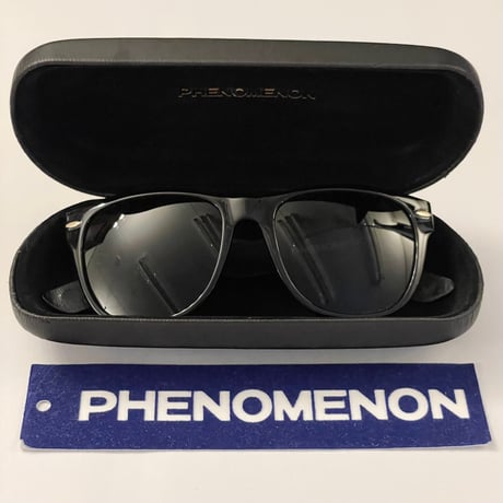 ケース付き PHENOMENON 2009年モデル ビーズデザインサングラス ブラック