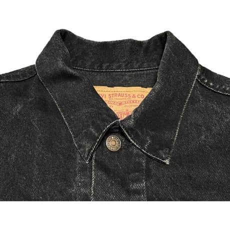 MADE IN CANADA製 LEVI'S ブラックデニムジャケット 75529-0260 ブラック Sサイズ