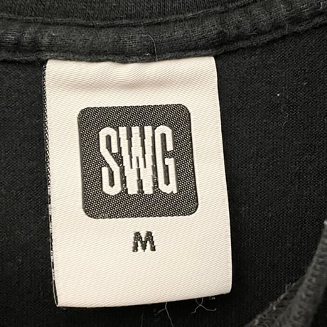 MADE IN JAPAN製 SWAGGER 「KILLS」 半袖プリントTシャツ ブラック Mサイズ
